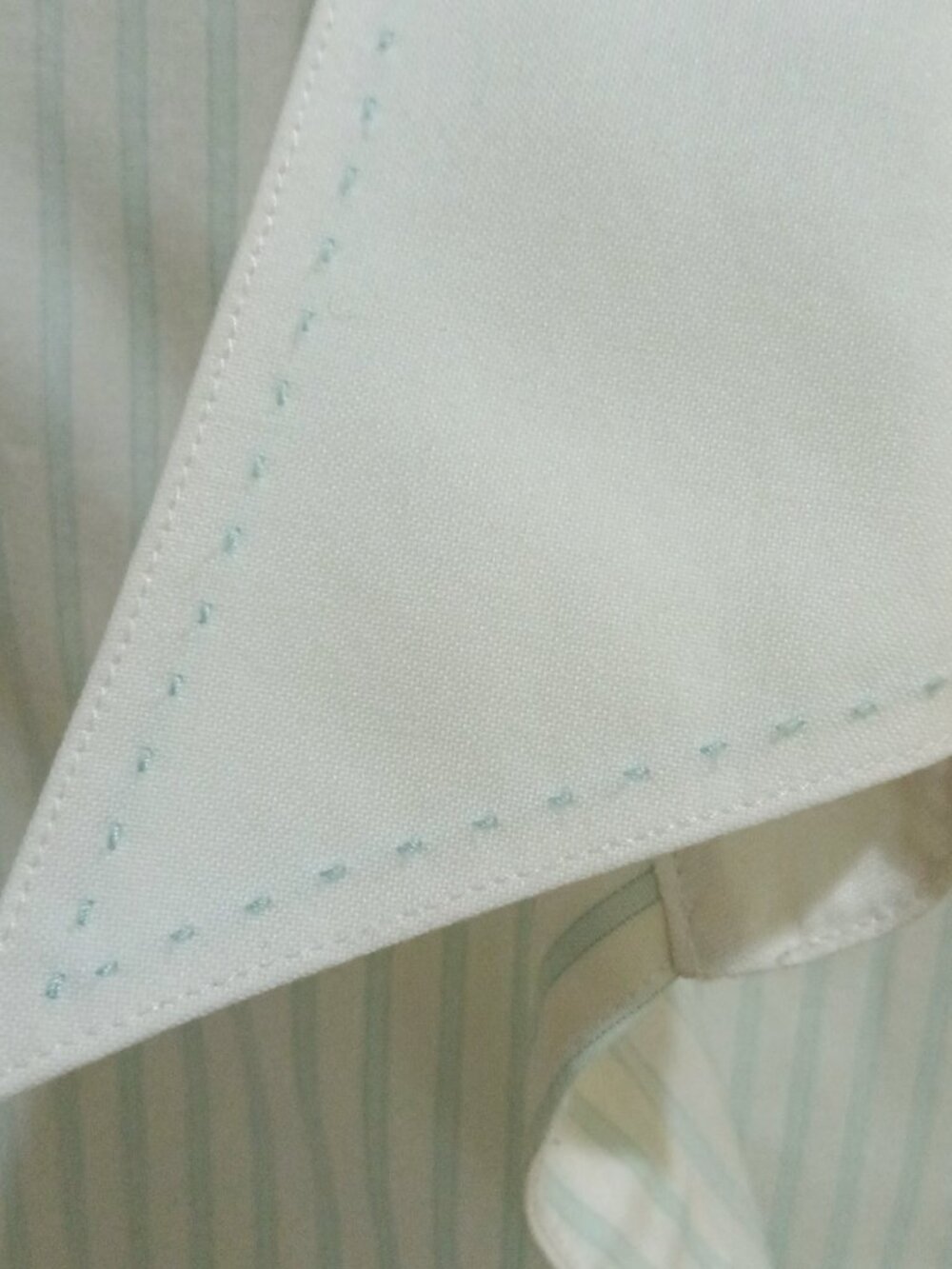 Brooks Brothers Fitted Non-Iron Cotton Shirts Stripes & Pick Stitch -Set of 3 - Picture 8 of 13